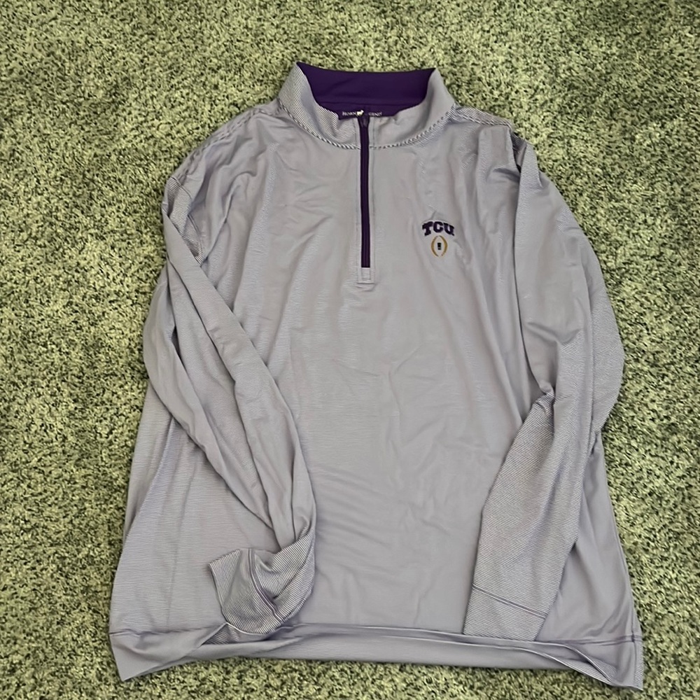 NWOT TCU men’s pullover 2XL